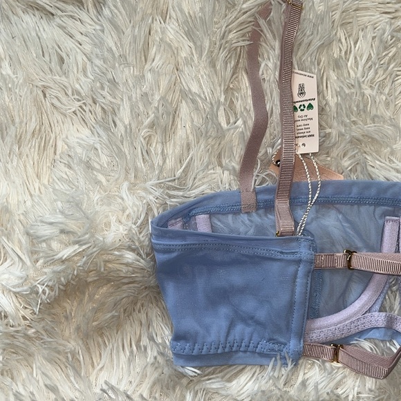 HAH Periwinkle Wired Bra Adjustable Double Strap 30–38B NWT - Picture 8 of 11